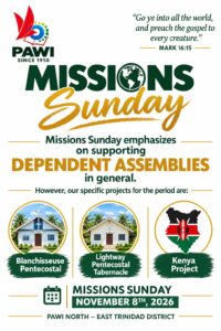 PAWINETD Missions Sunday Flyer